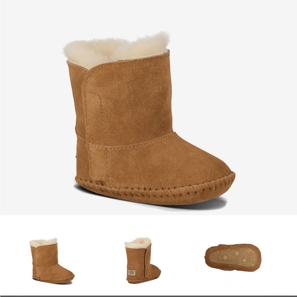 UGG Caden Baby Boots in Chestnut Size 2/3 - Picture 1 of 8